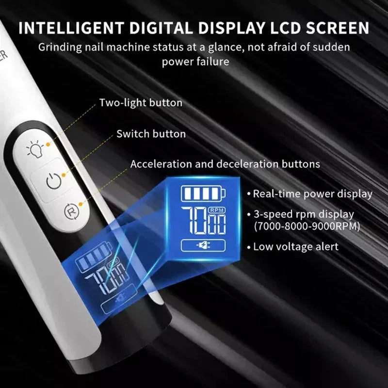 powerful led nail trimmers USB Electric Pet Nail Clippers. - Sniff Waggle And Walk