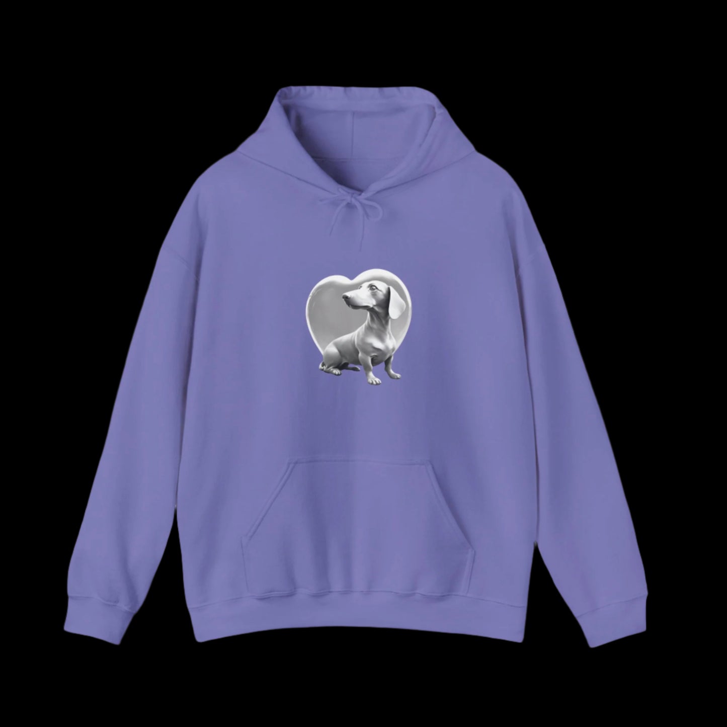 light purple sausage dog dachshund dog lover hoodie sweatshirt clothes