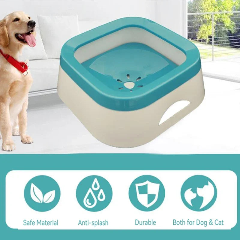 cat and dog No Splash Bowl pet Bowl - Sniff Waggle And Walk