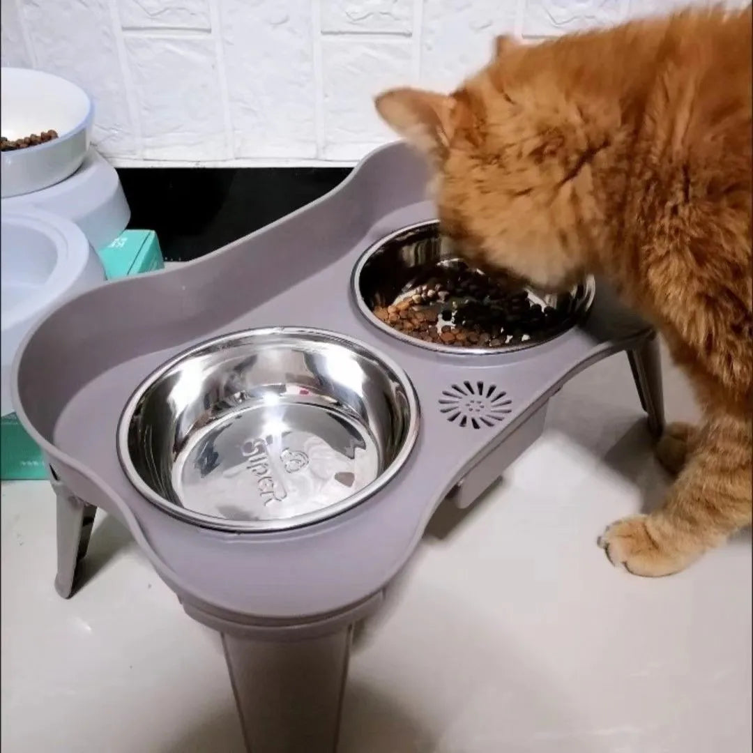 pet bowl dog and cat holder