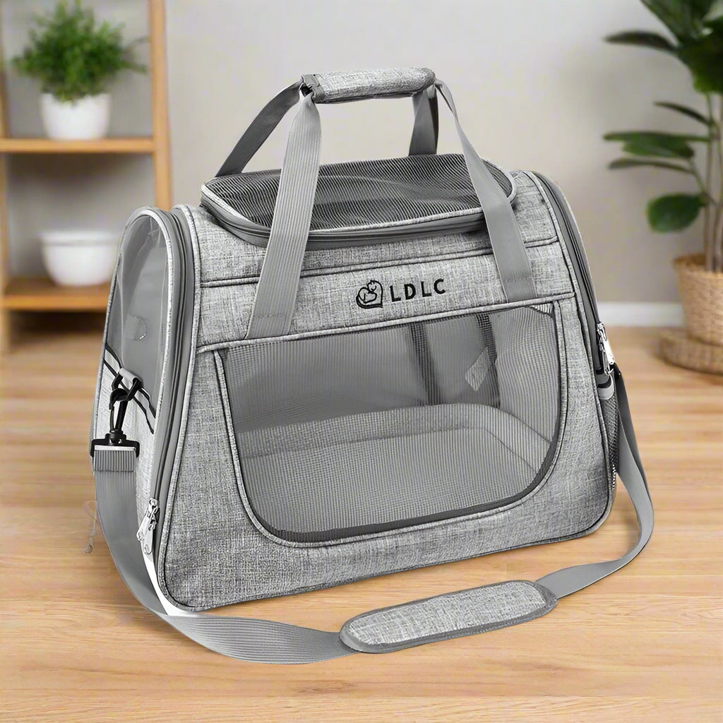 Dog Carrier Shoulder Bag - Sniff Waggle And Walk