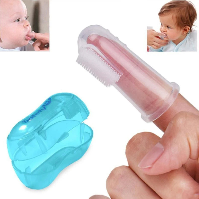 Super Soft Pet Finger Toothbrush. - Sniff Waggle And Walk