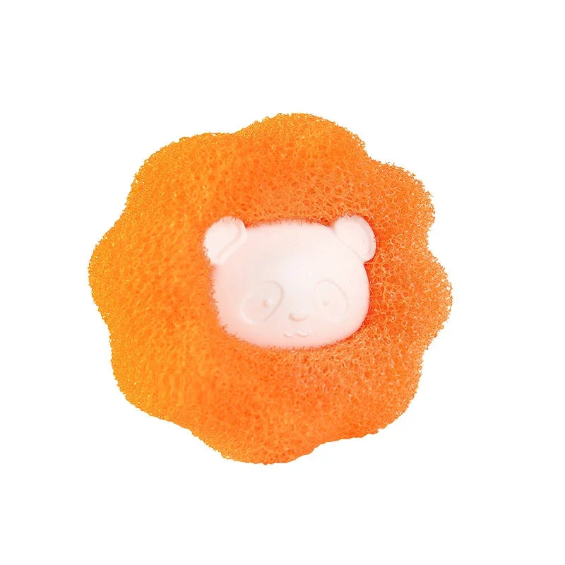 fur Pet Hair Remover - Sniff Waggle And Walk orange