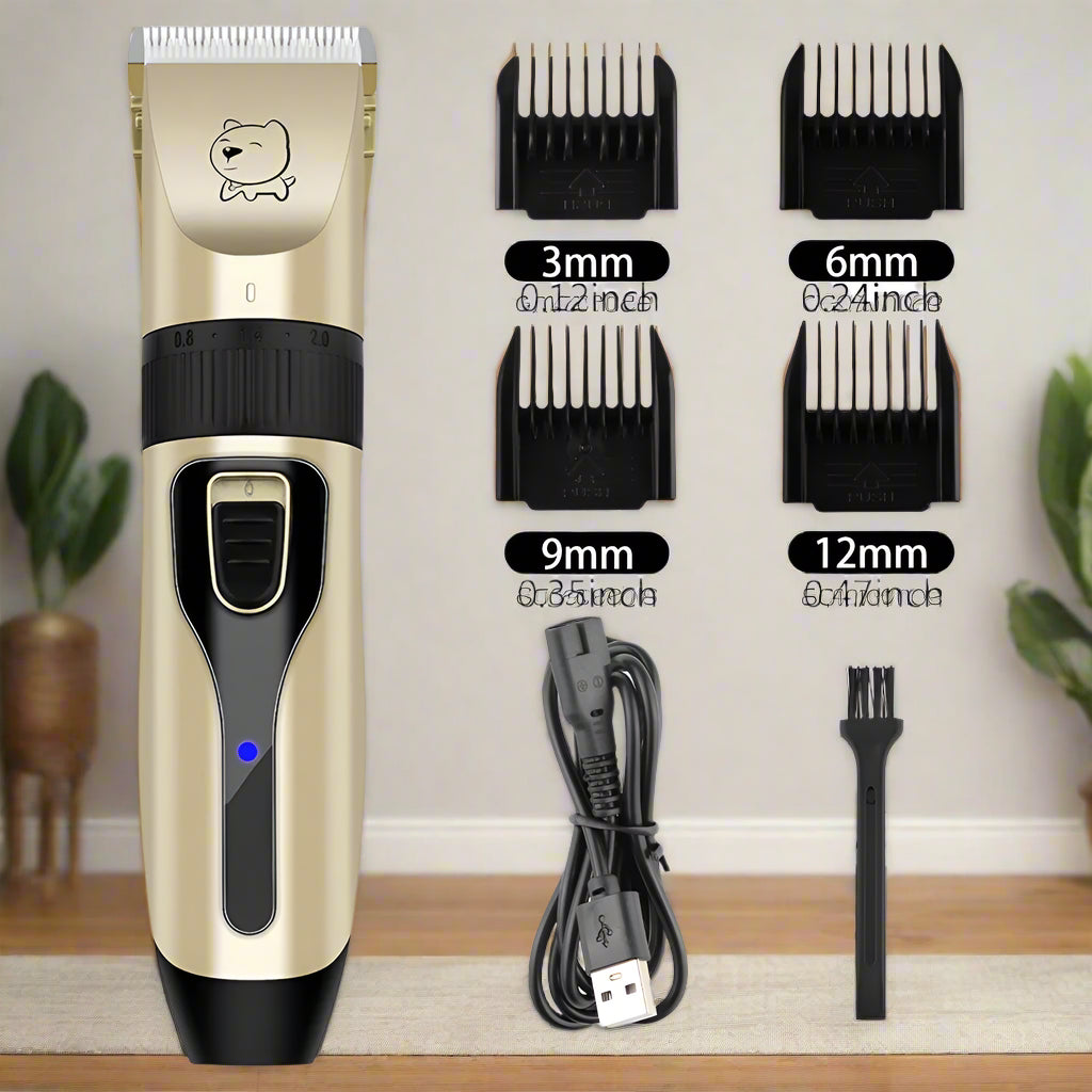 Electrical Grooming Trimmer USB Rechargeable Low Decibel. - Sniff Waggle And Walk