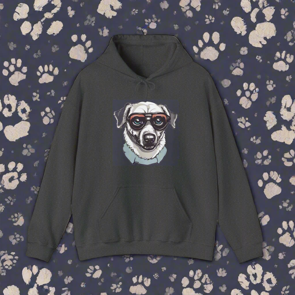 gray dog walkers hoodie gift odea for pet lovers