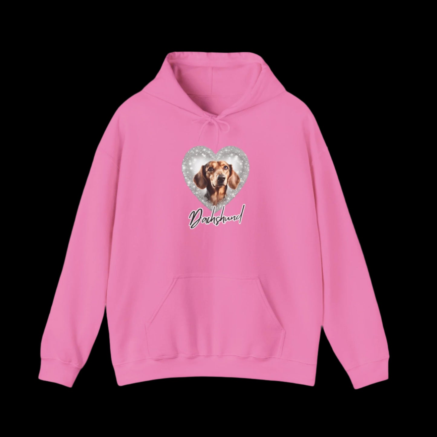 pink dachshund clothing dog hoodie premium sweatshirt