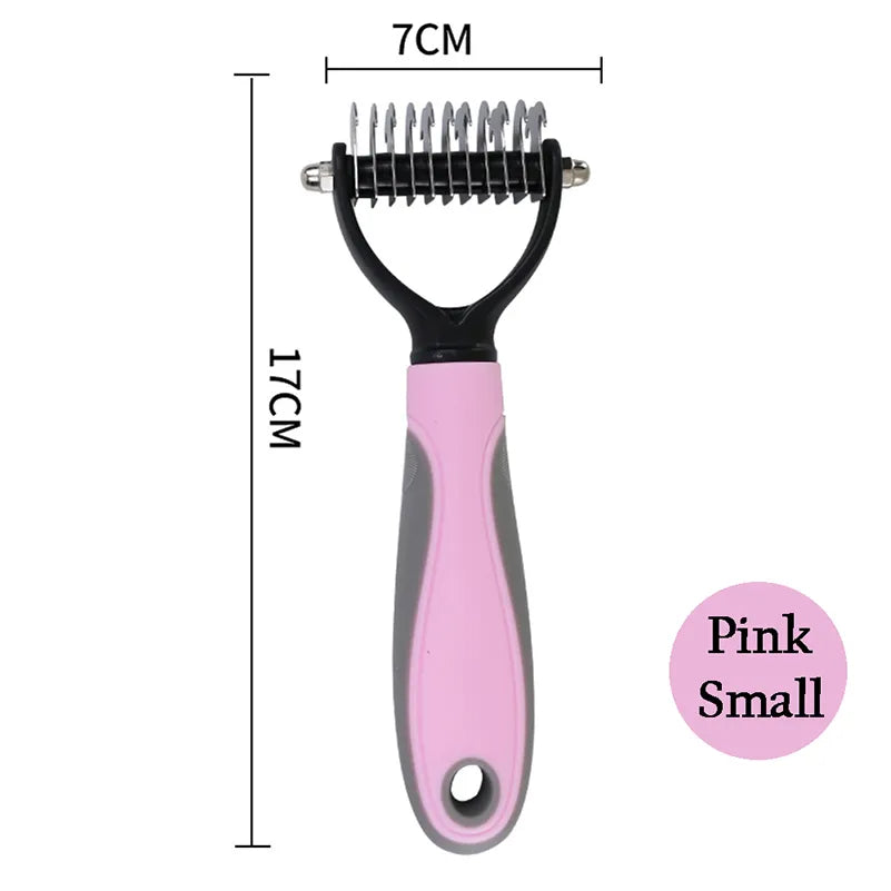 pink dog brush size chart