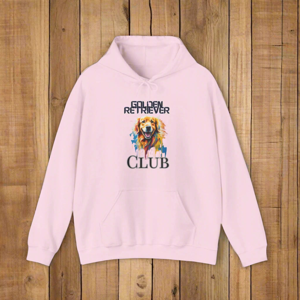 pink golden retriever hoodie quality dog clothing