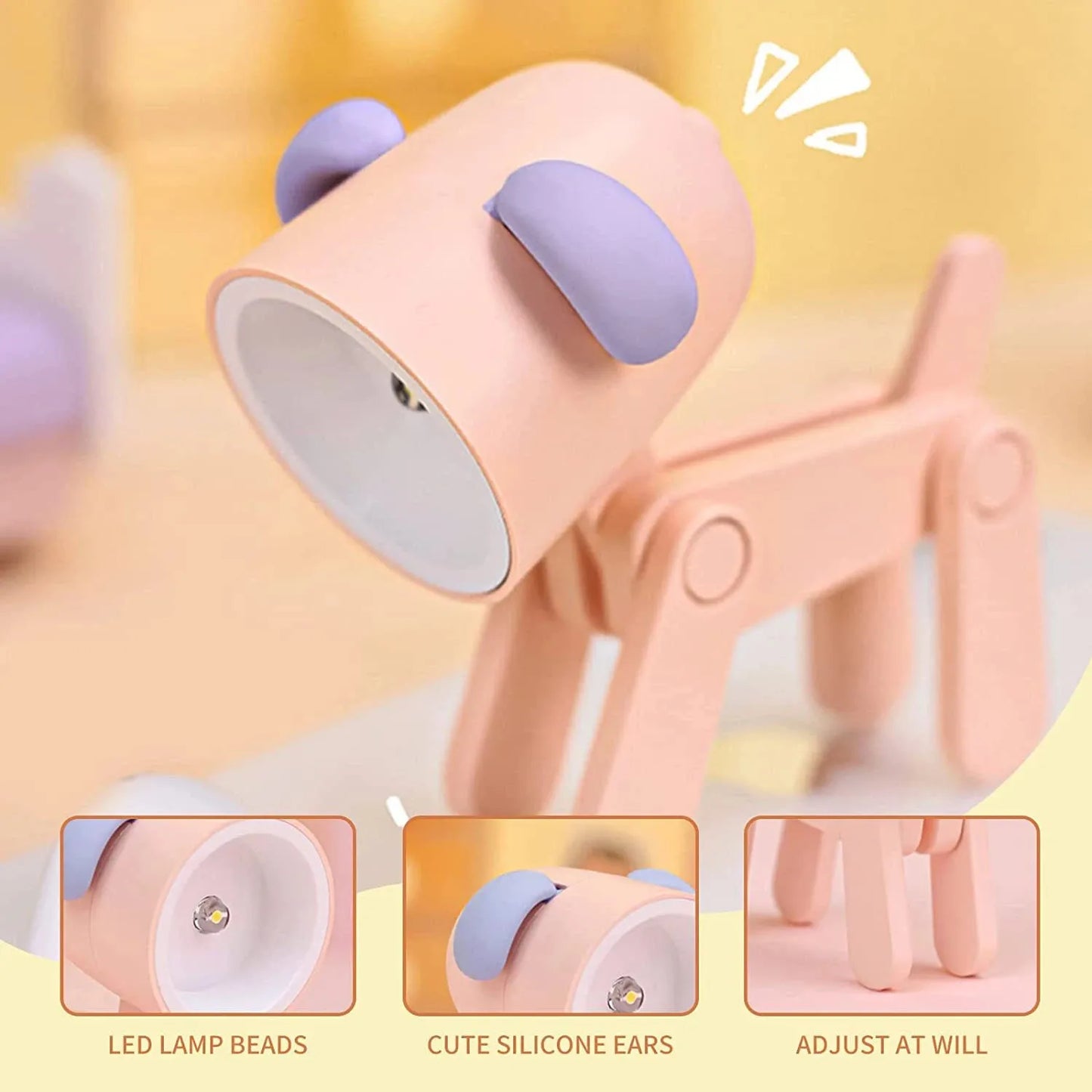 pink le dog light LED PetLite - Sniff Waggle And Walk