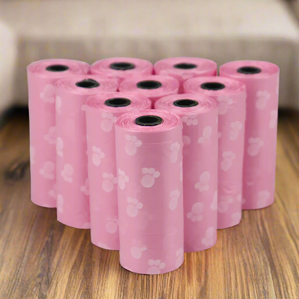 pink refuse bags Waste Refuse bags. - Sniff Waggle And Walk