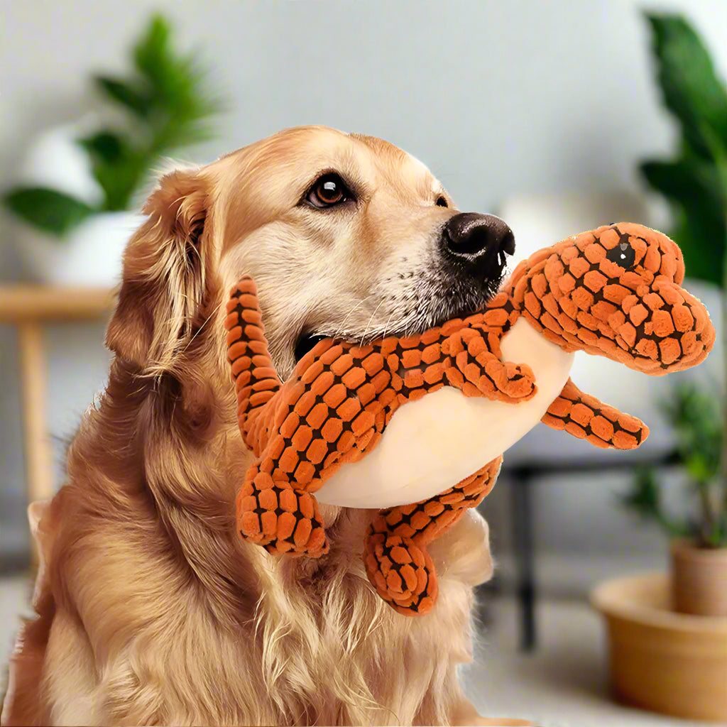 Dinosaur dog Toy. - Sniff Waggle And Walk