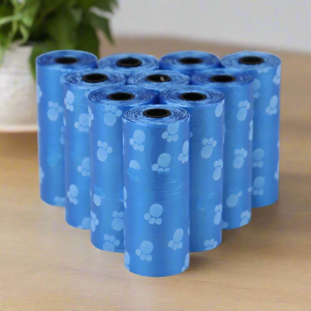 blue Waste Refuse bags. - Sniff Waggle And Walk