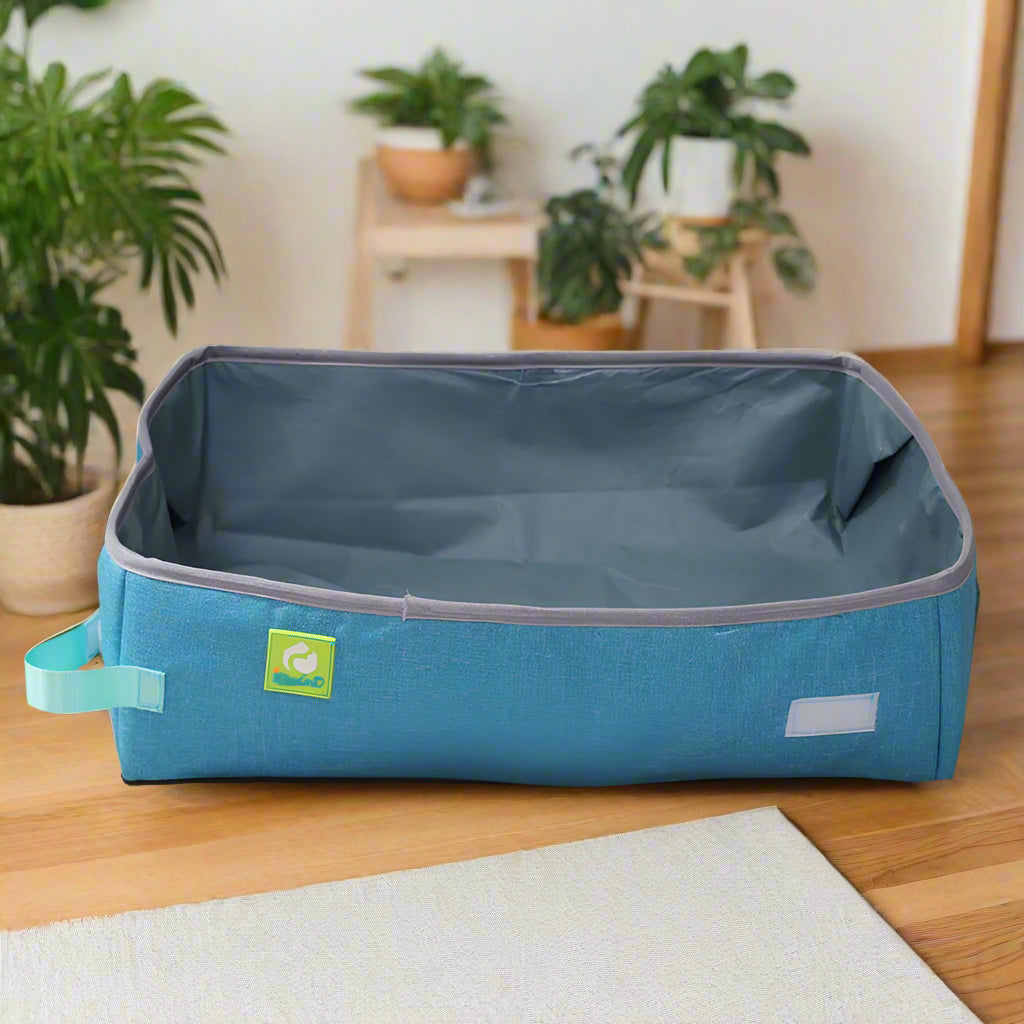 cat litter box Portable toilet. - Sniff Waggle And Walk