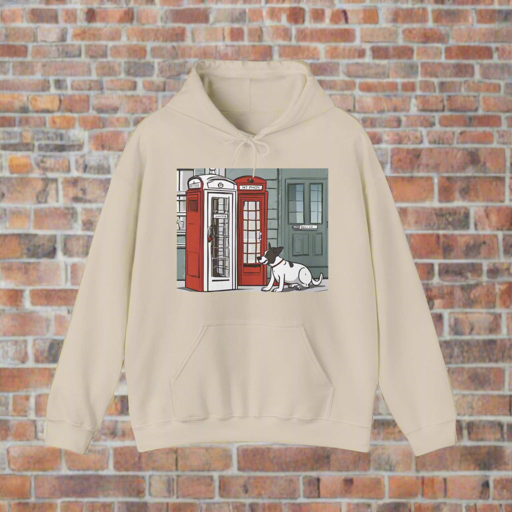 cream Unisex Heavy Blend⢠Hooded Sweatshirt - Sniff Waggle And Walk