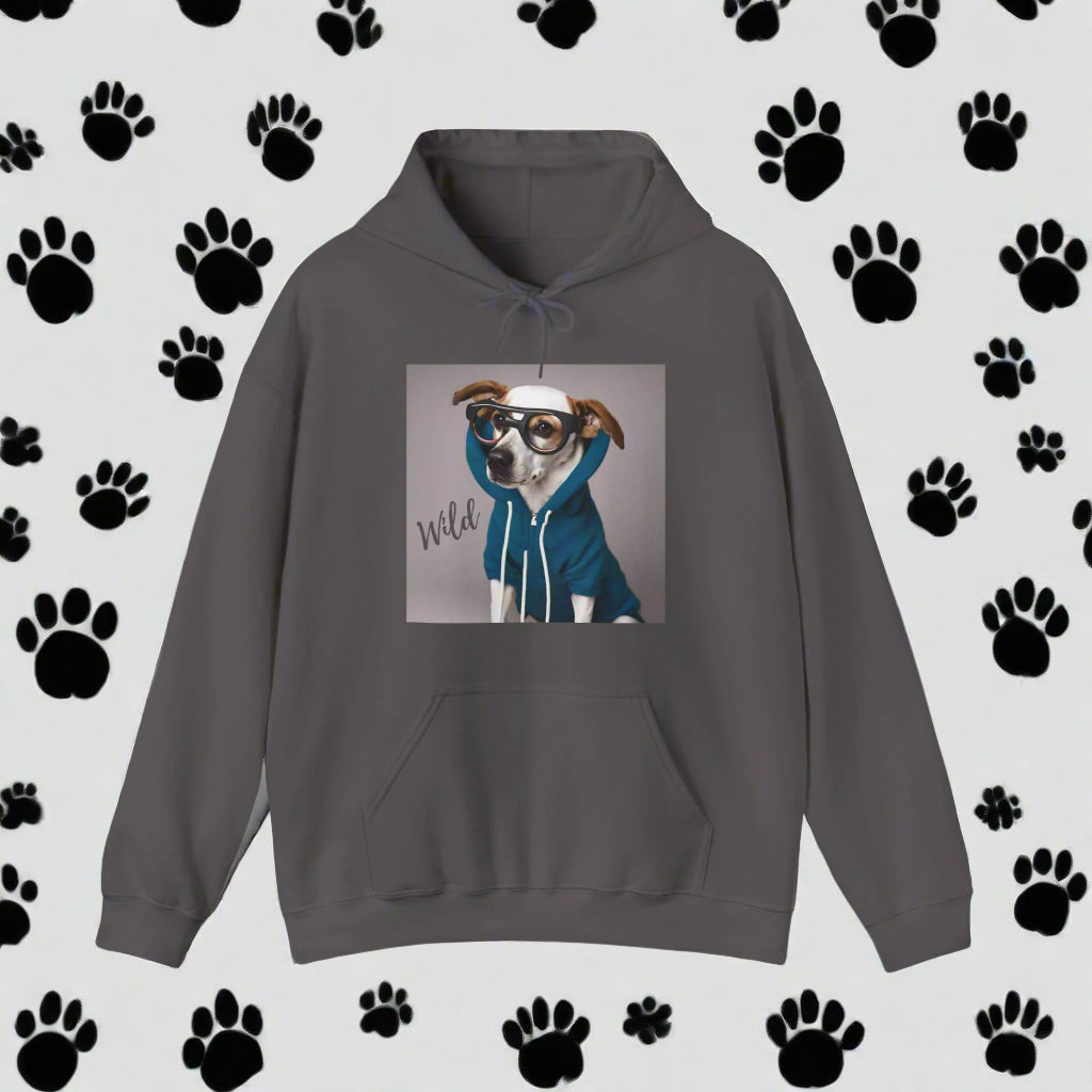 gift ideas dog walkers hodie in gray