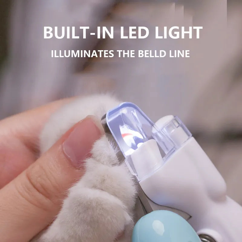 Professional LED Pet Nail Clippers. dog - Sniff Waggle And Walk