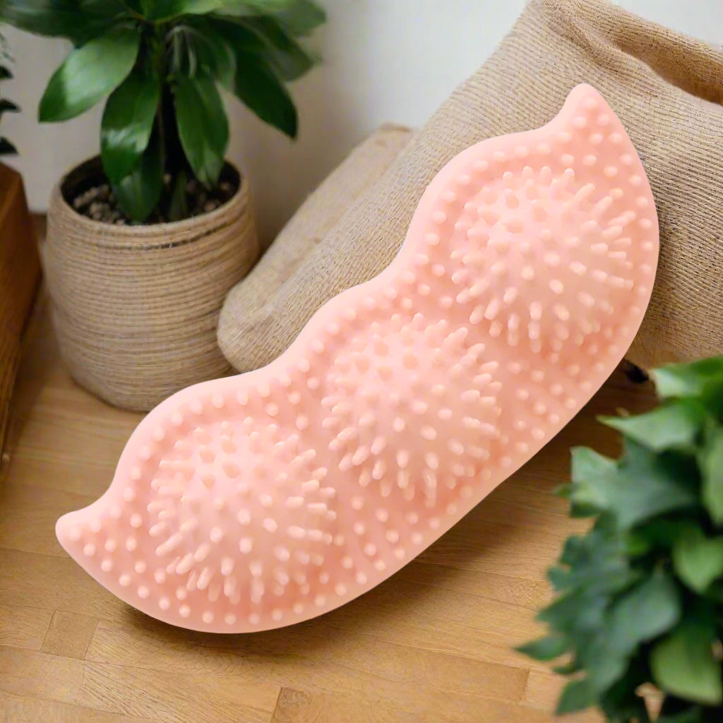 puppy Dog Chew Toy: Pink Rubber Durable Molars Training Toys. - Sniff Waggle And Walk