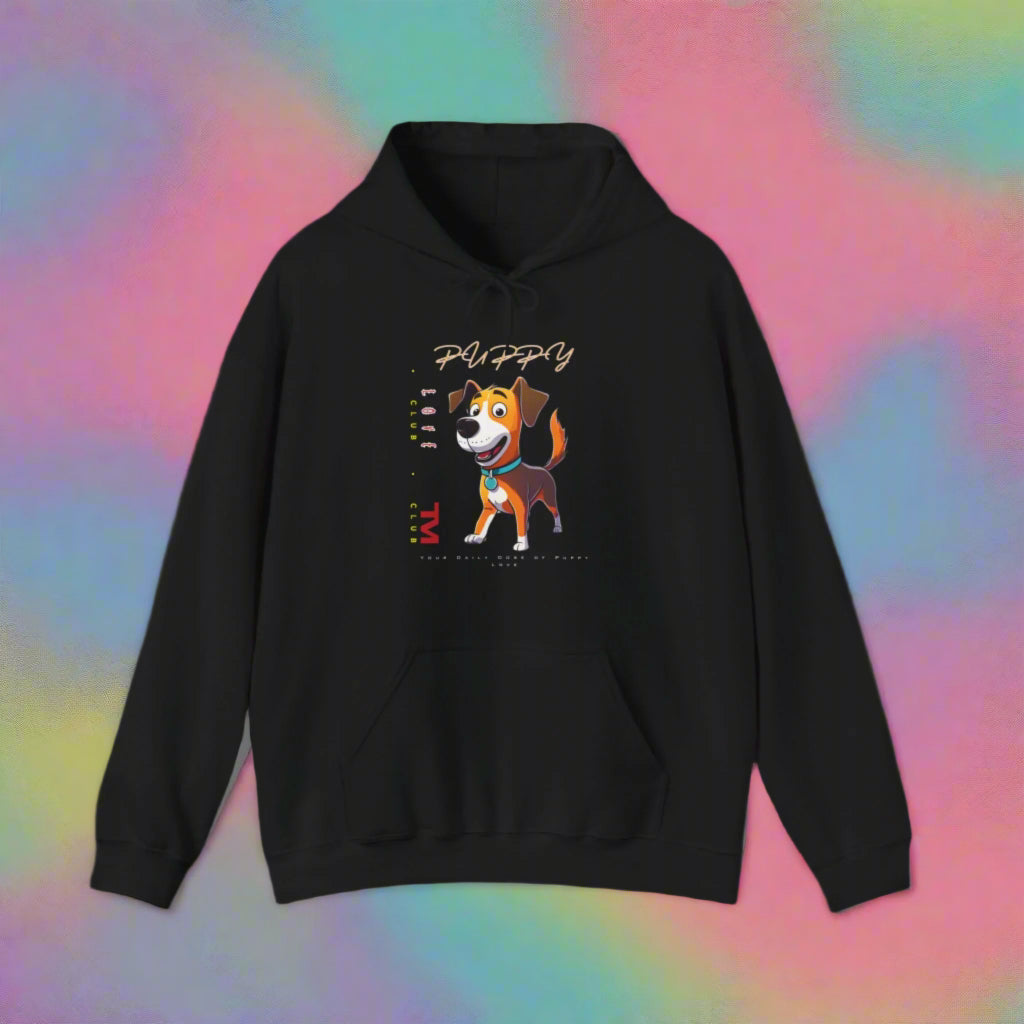 black puppy love tshirt sniffwaggleandwalk