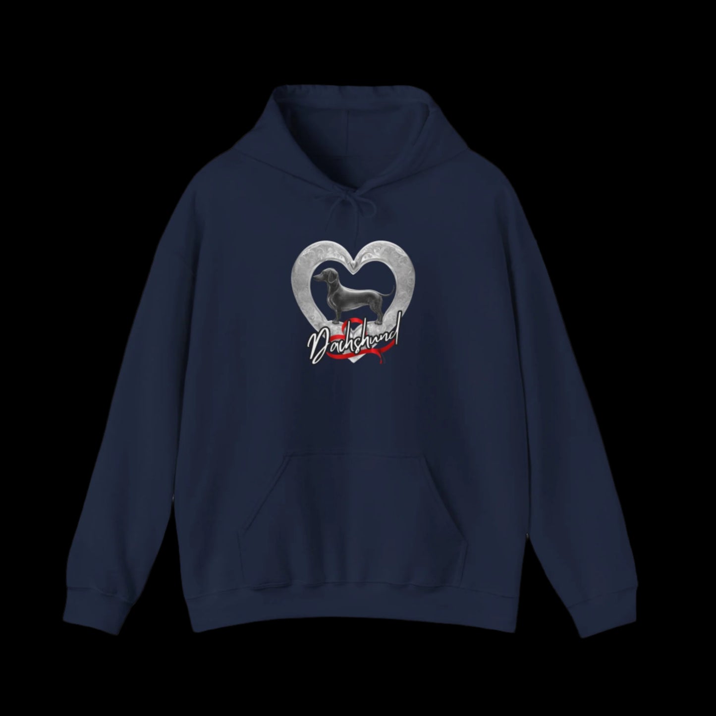 purple best dachshund hoodie clothes sweatshirt premium sausage dog