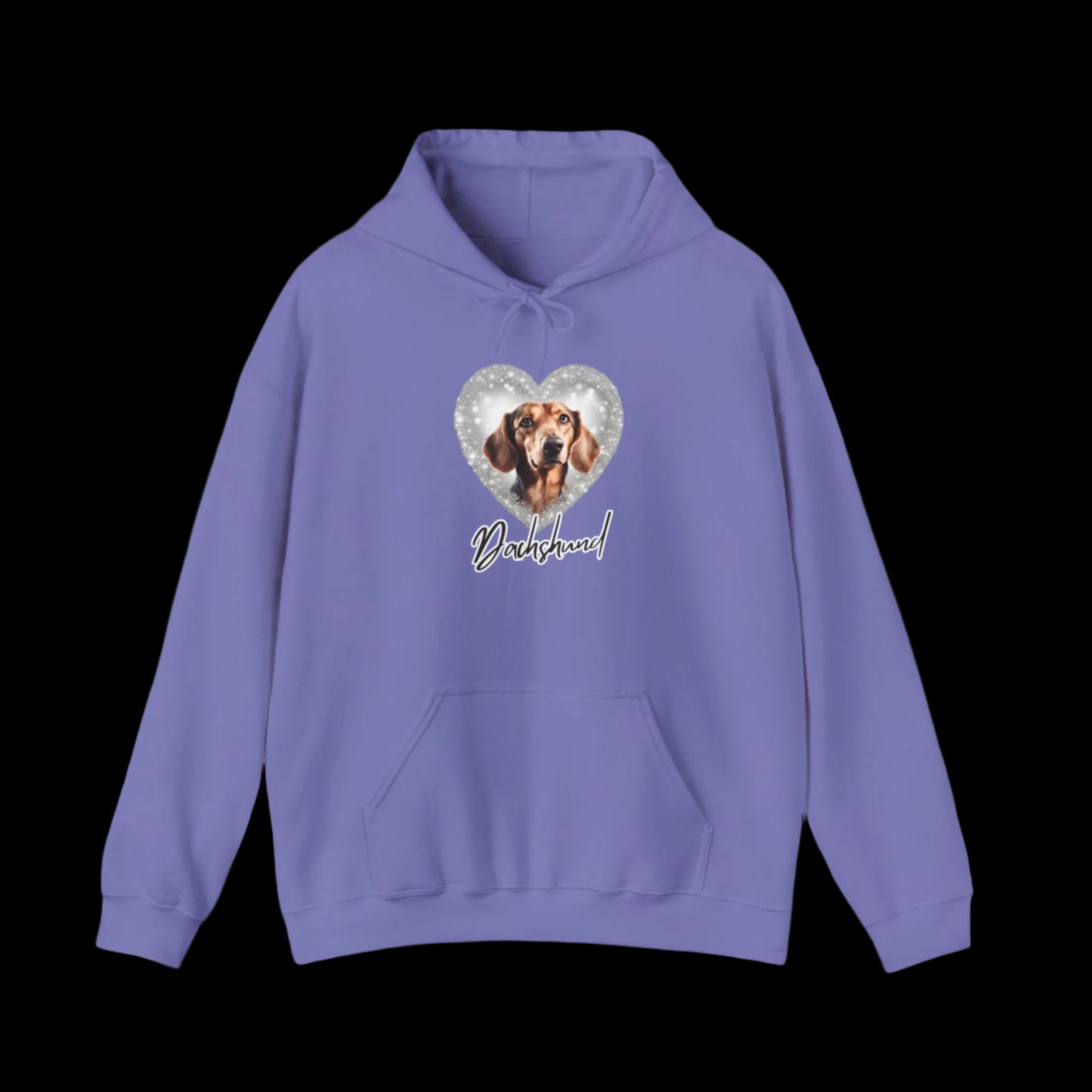 purple dachshund clothing dog hoodie premium sweatshirt