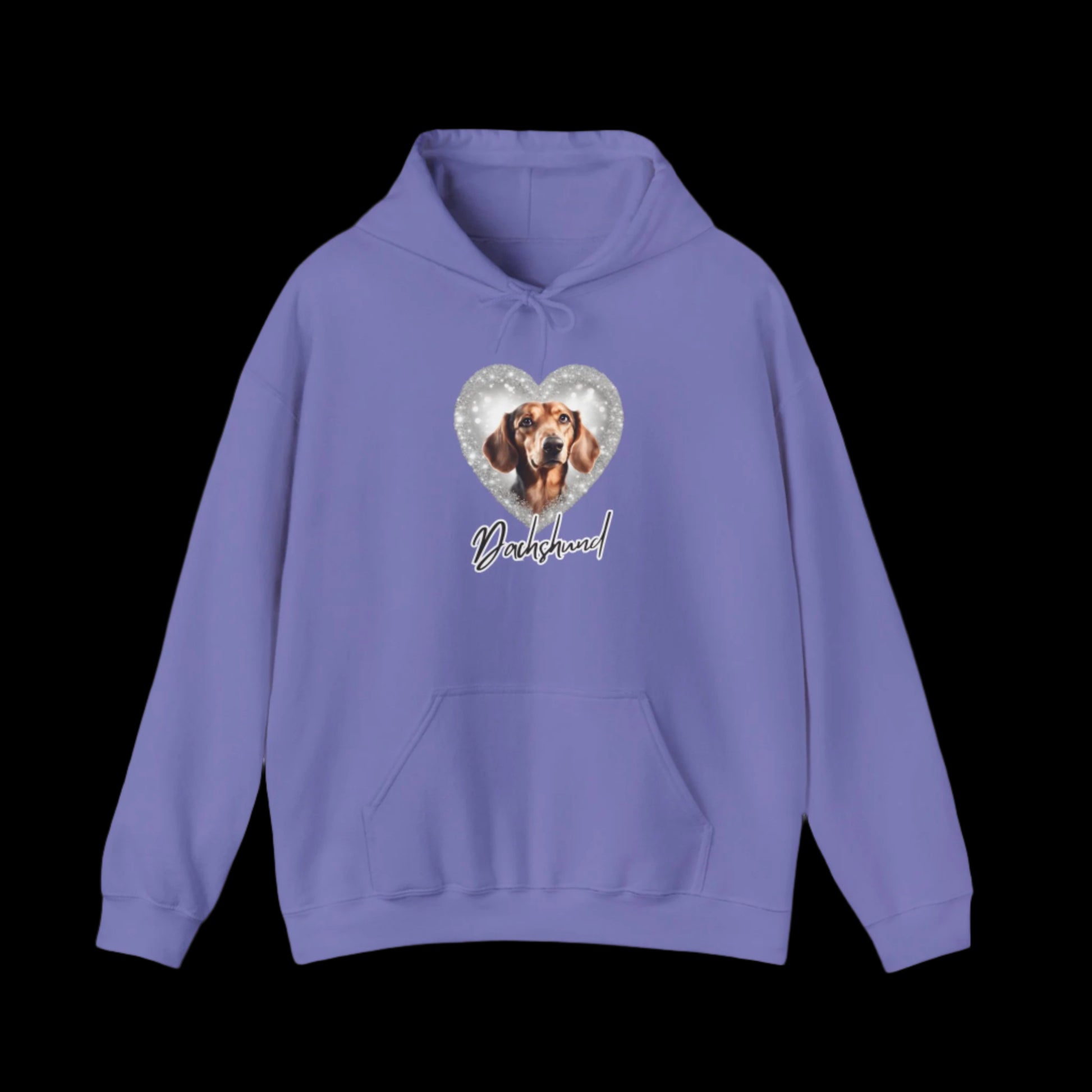 purple dachshund clothing dog hoodie premium sweatshirt