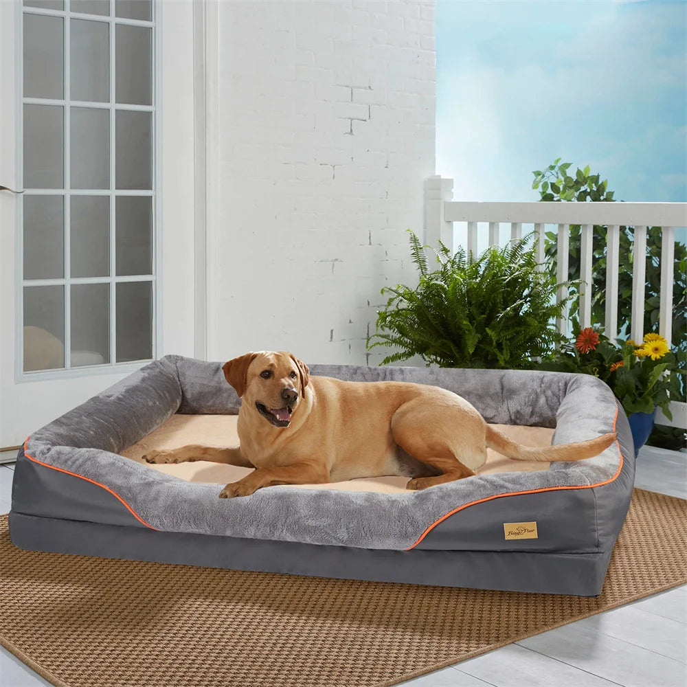 quality dog beds waterproof memory foam eco friendly