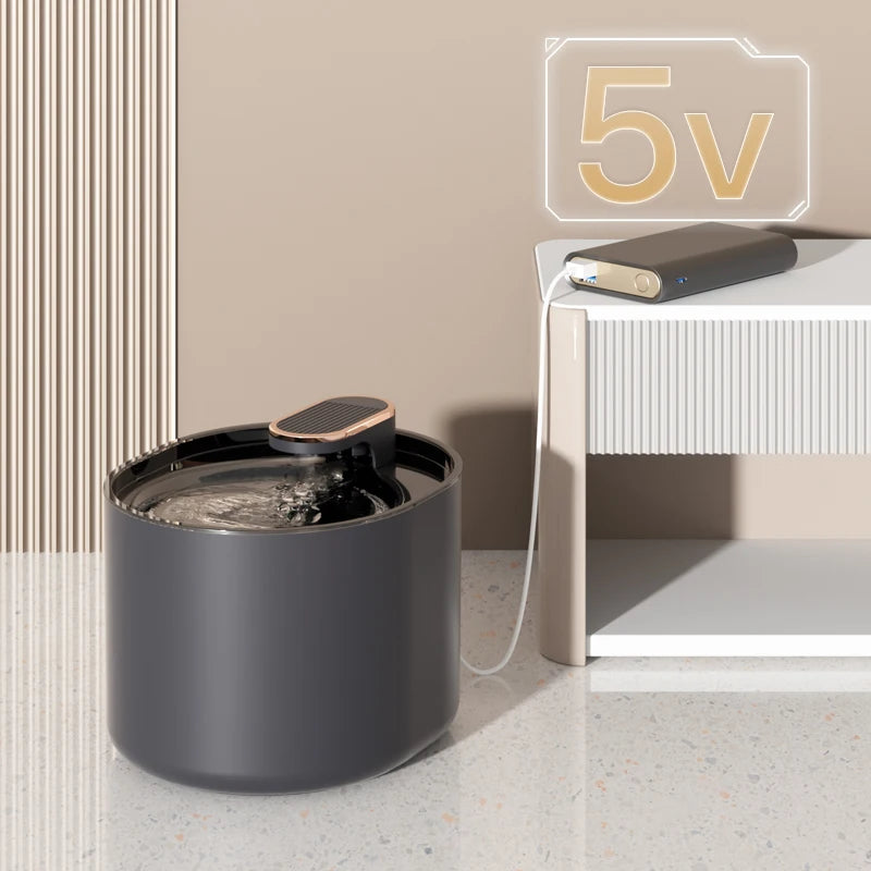 usb Automatic Cat Water Fountain. - Sniff Waggle And Walk