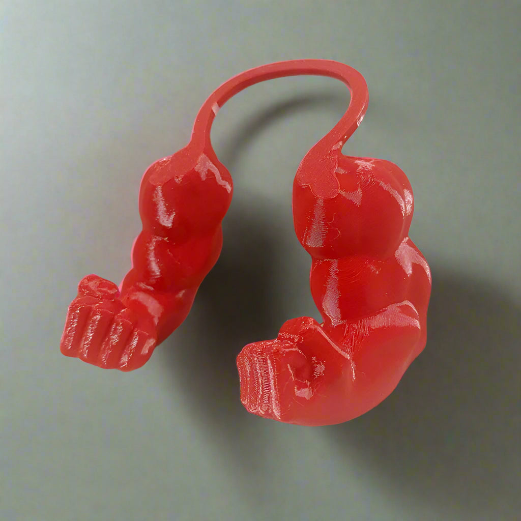 red cat toy viral funny muscles arms