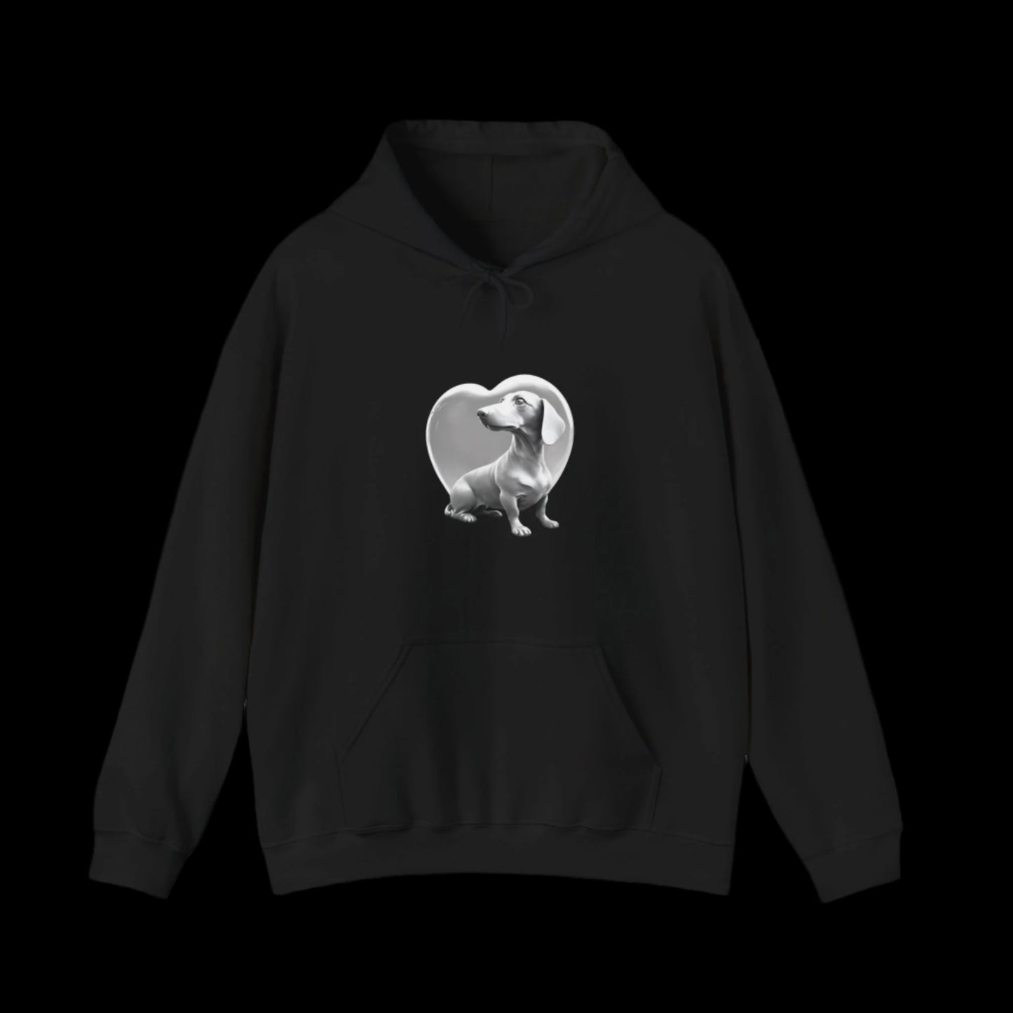 sausage dog dachshund dog lover hoodie sweatshirt clothes black