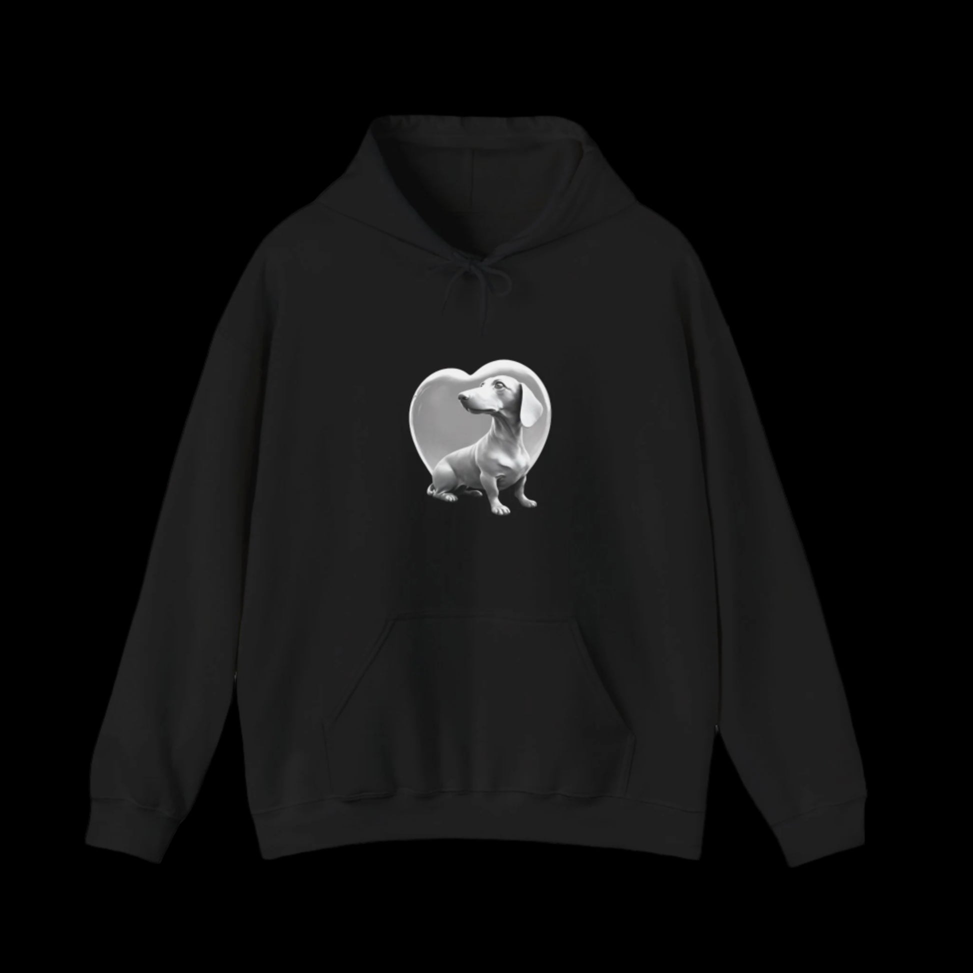 sausage dog dachshund dog lover hoodie sweatshirt clothes black