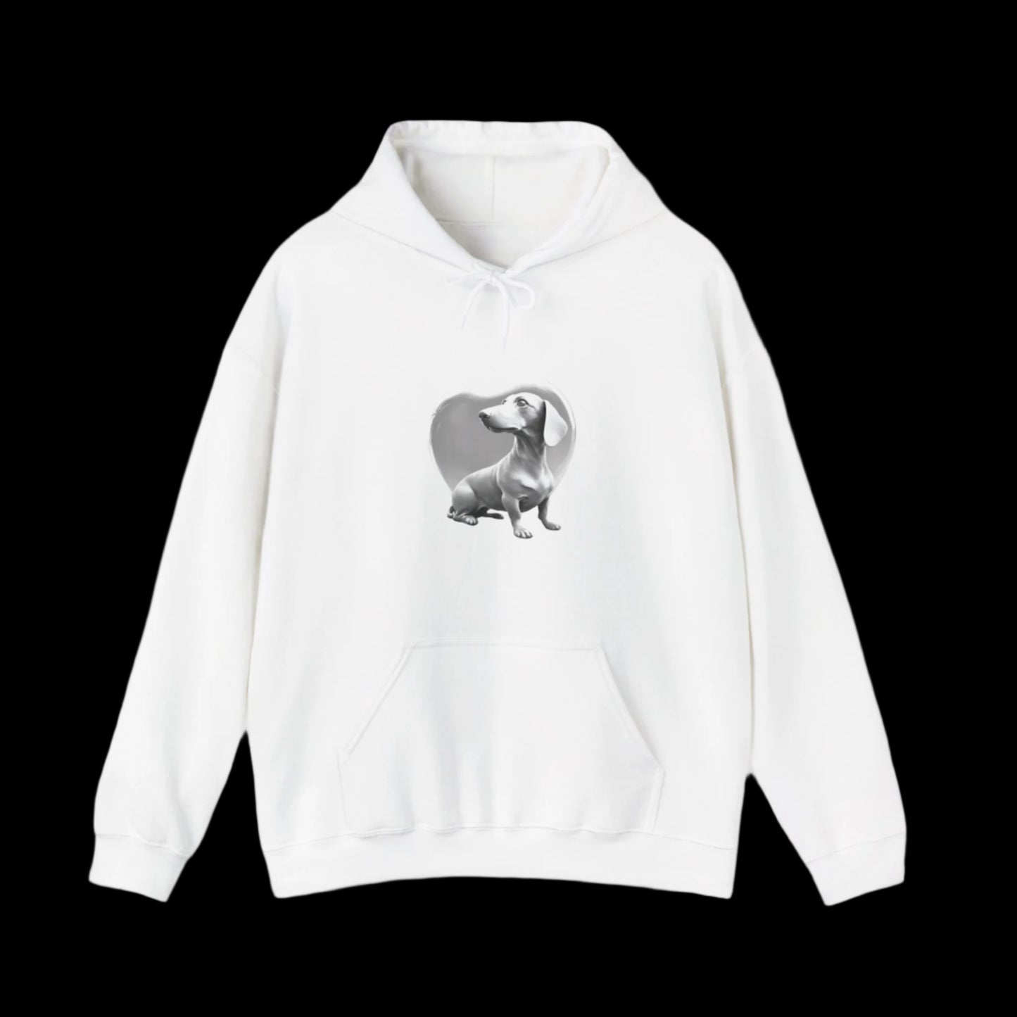 sausage dog dachshund dog lover hoodie sweatshirt clothes white