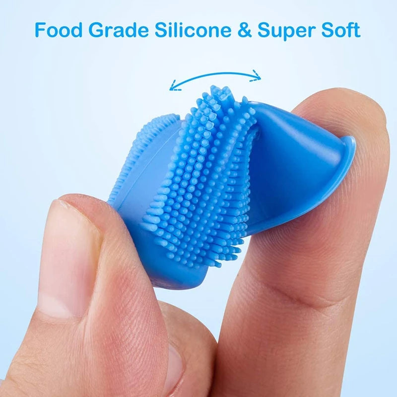 dogs tooth Cleaning Kit Include Toothpaste & Soft Long Toothbrush & Finger Toothbrush. - Sniff Waggle And Walk