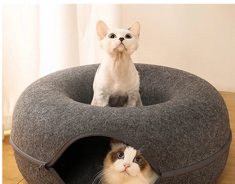 snuggle pod cat bed cat tunnel