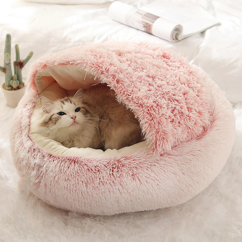 pink snuggleshel cat bed quality beds