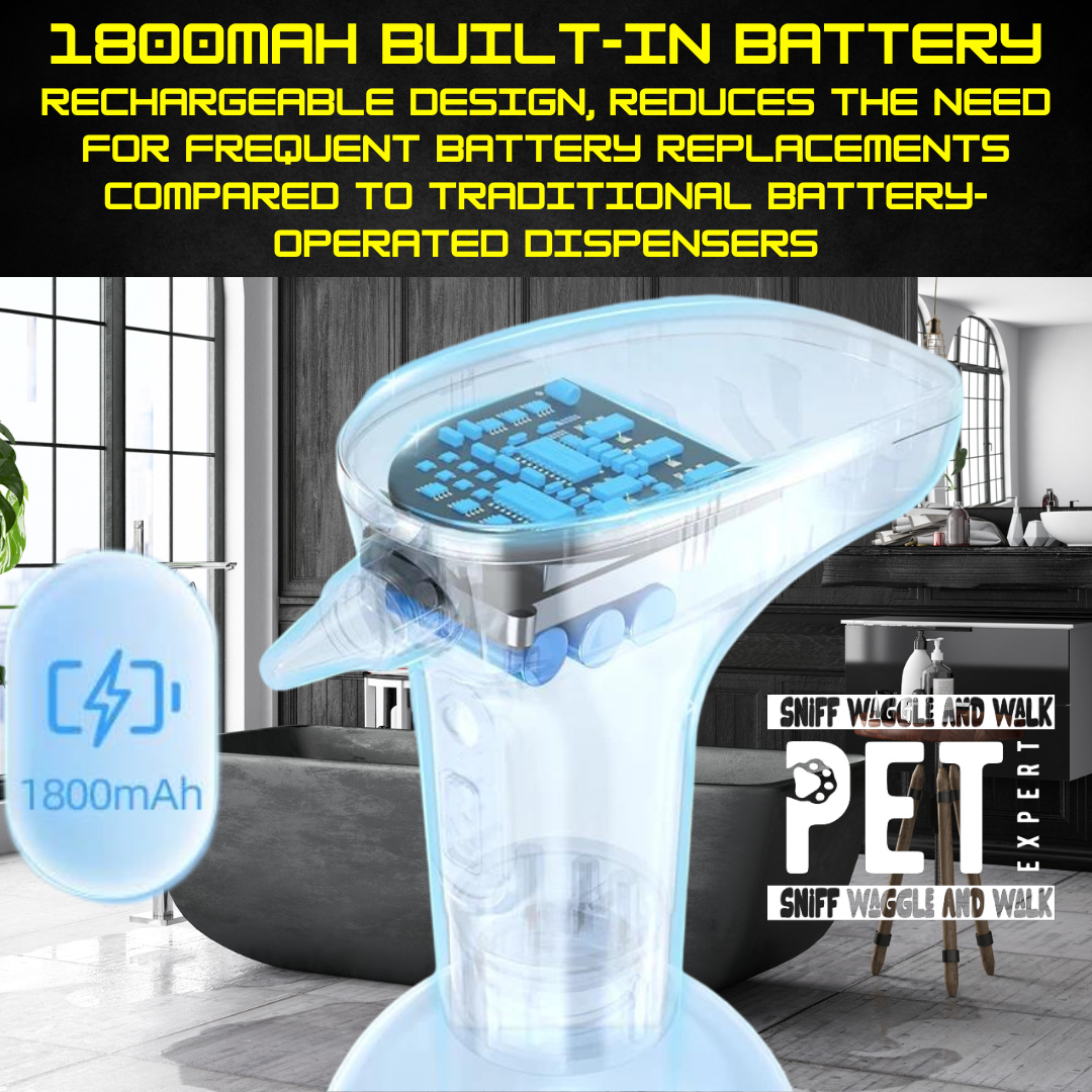 automatic foaming dispensor pet dispensor