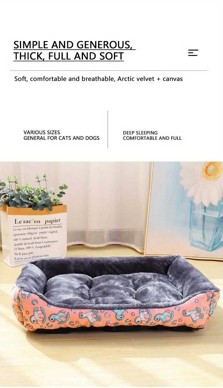 thick comfy dog bed