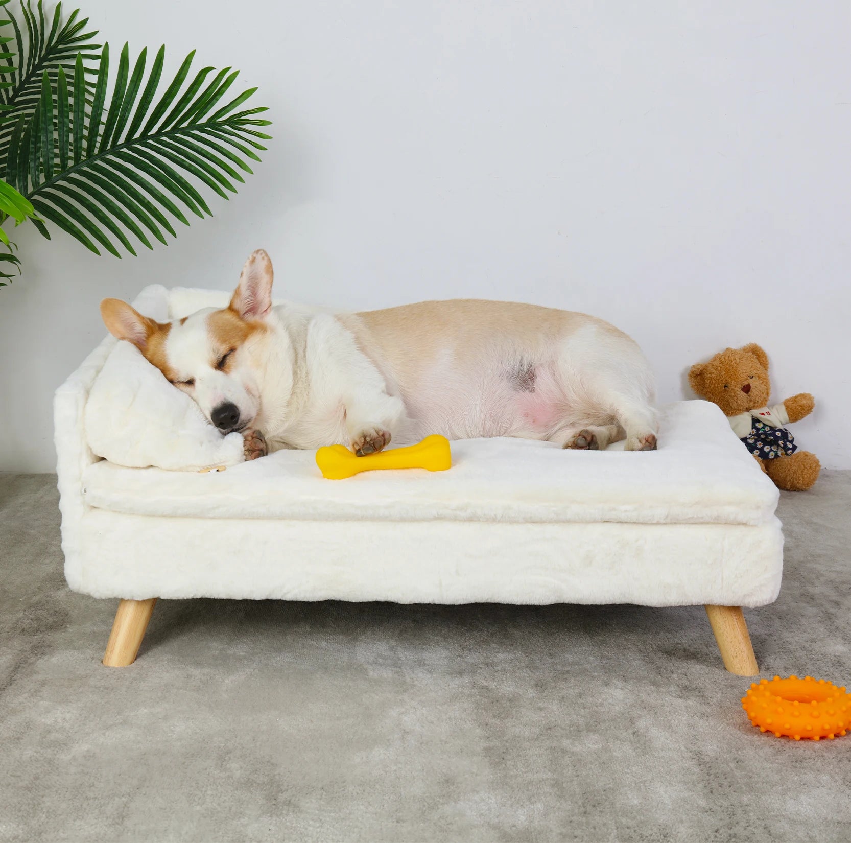 luxury fabric dog beds