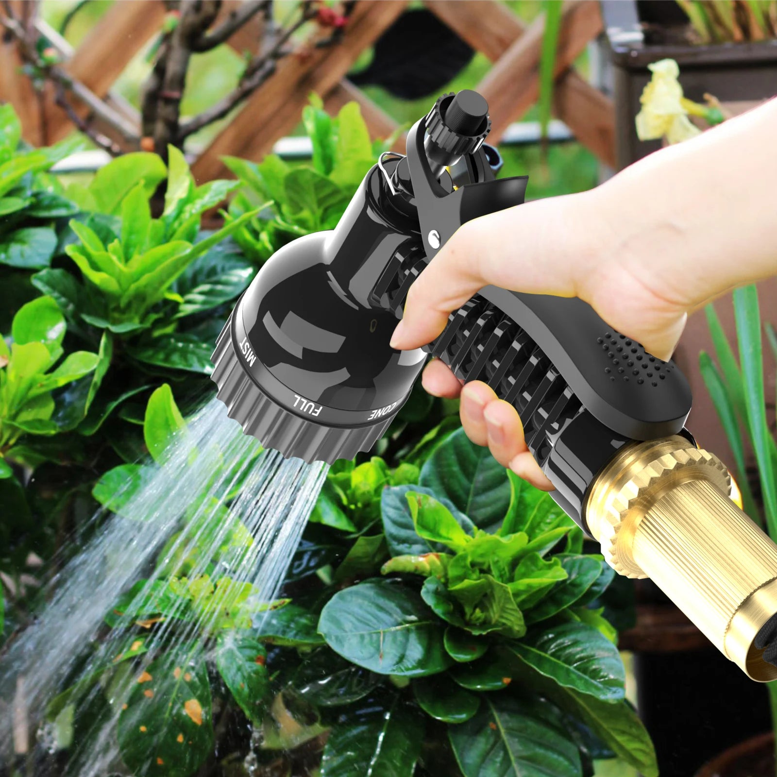 dog wash lengthy garden hose