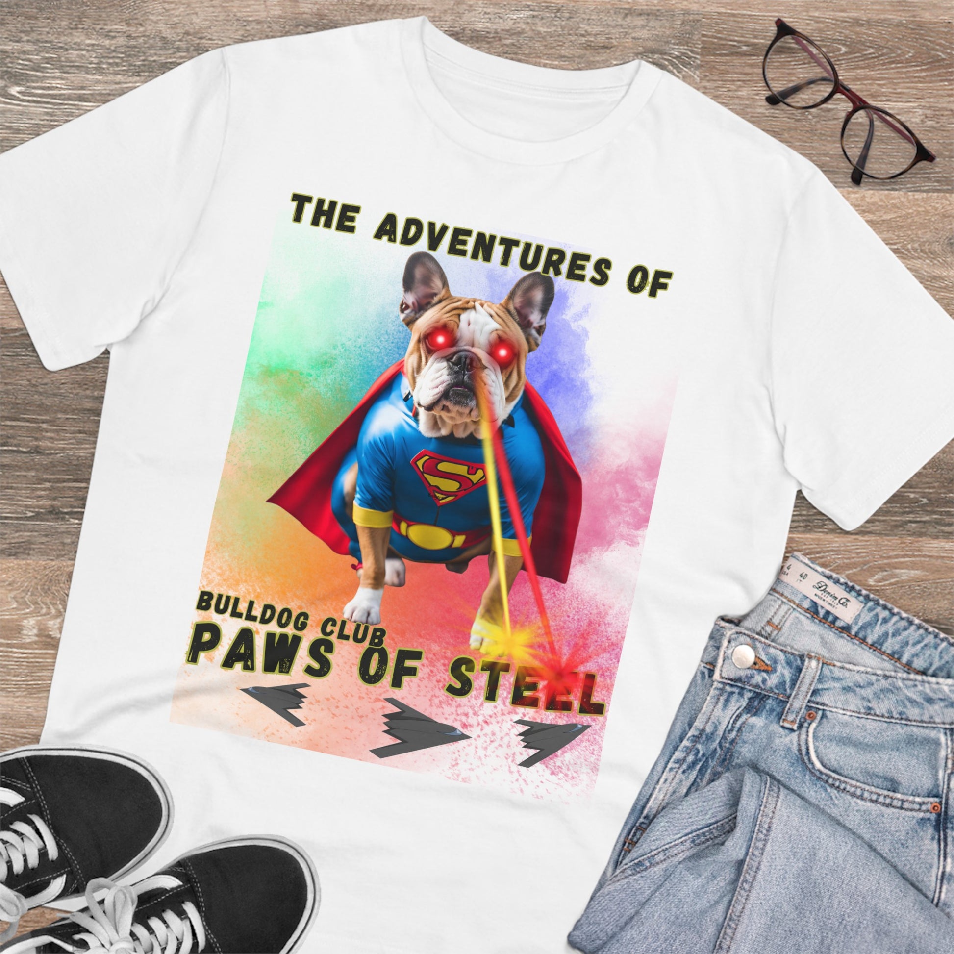 "BULLDOG owner tshirt white