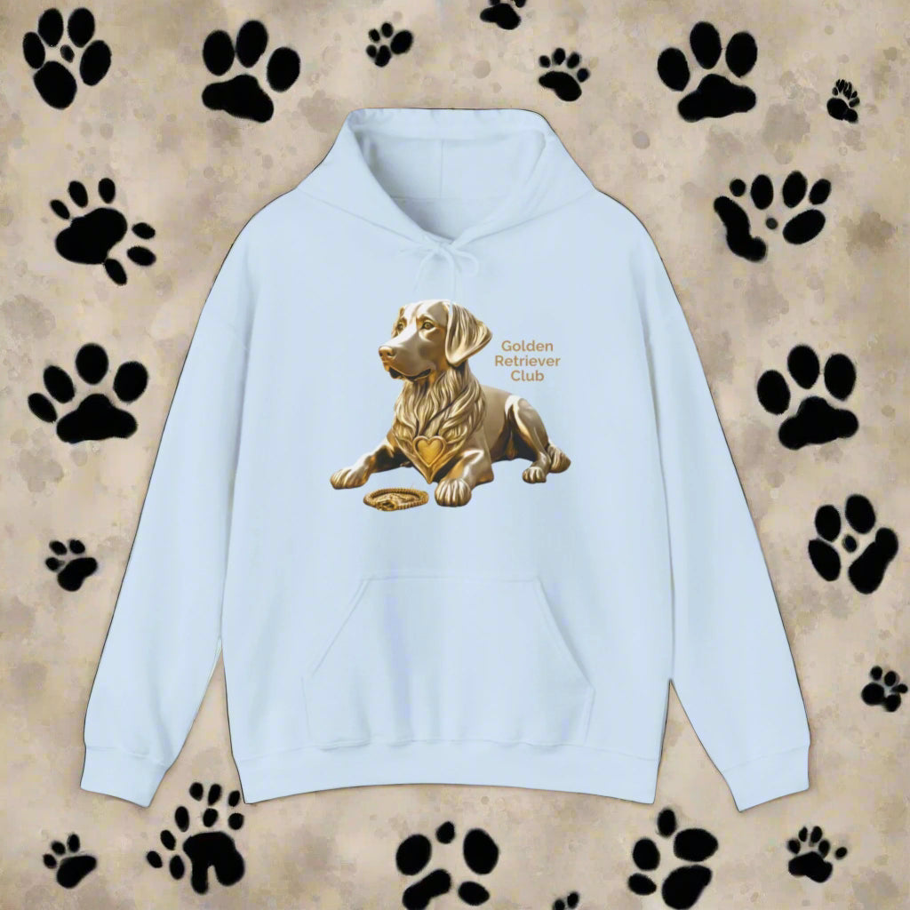 white golden retriever hoodie