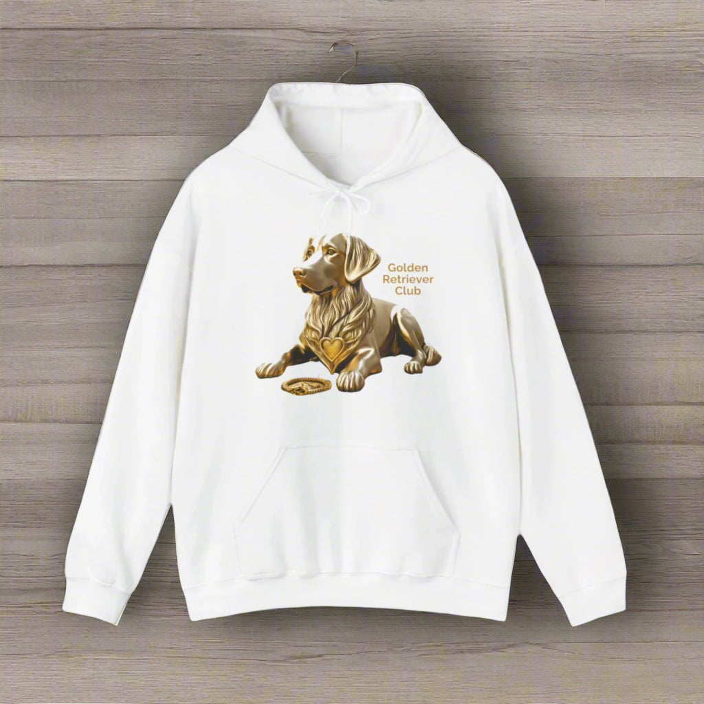 white golden retriever lover hoodie