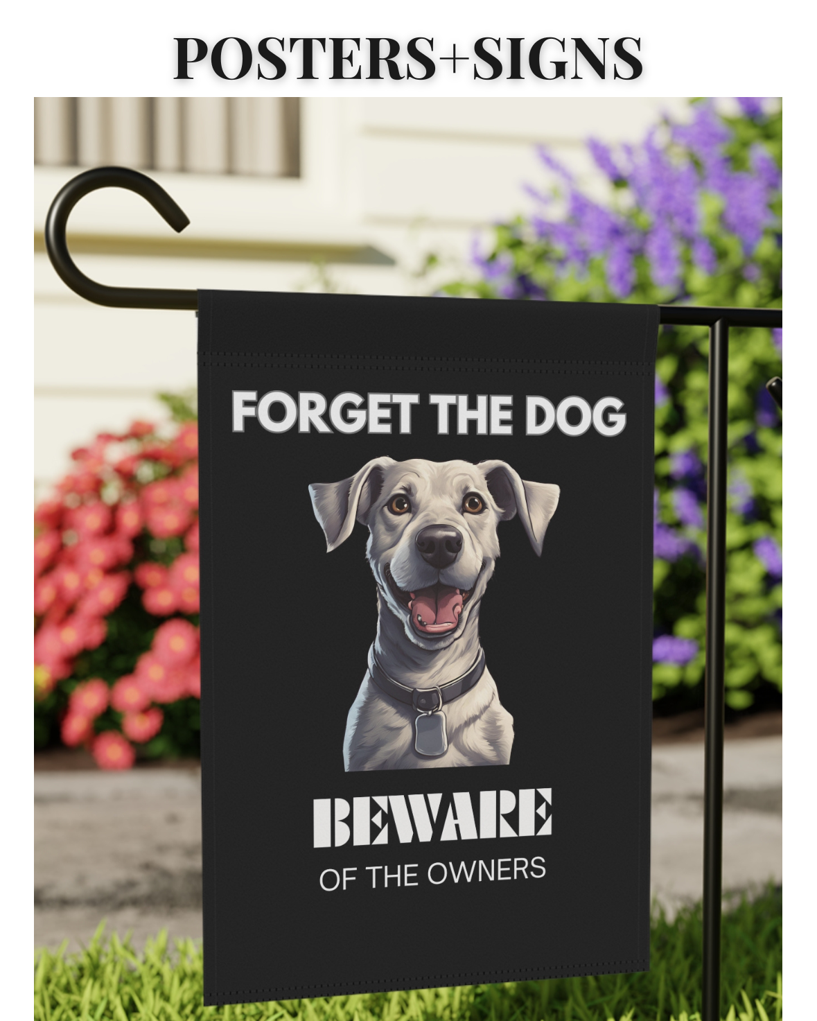Funny and Unique (GARDEN SIGNS) – Sniff Waggle And Walk
