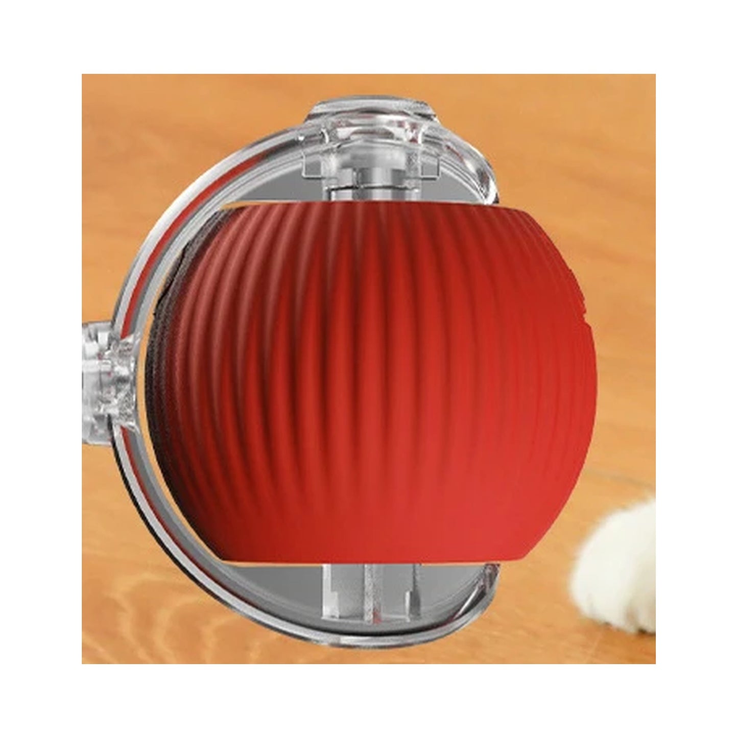 Self-Rolling Interactive Cat Ball — 3 Modes, LED Lights, USB-C