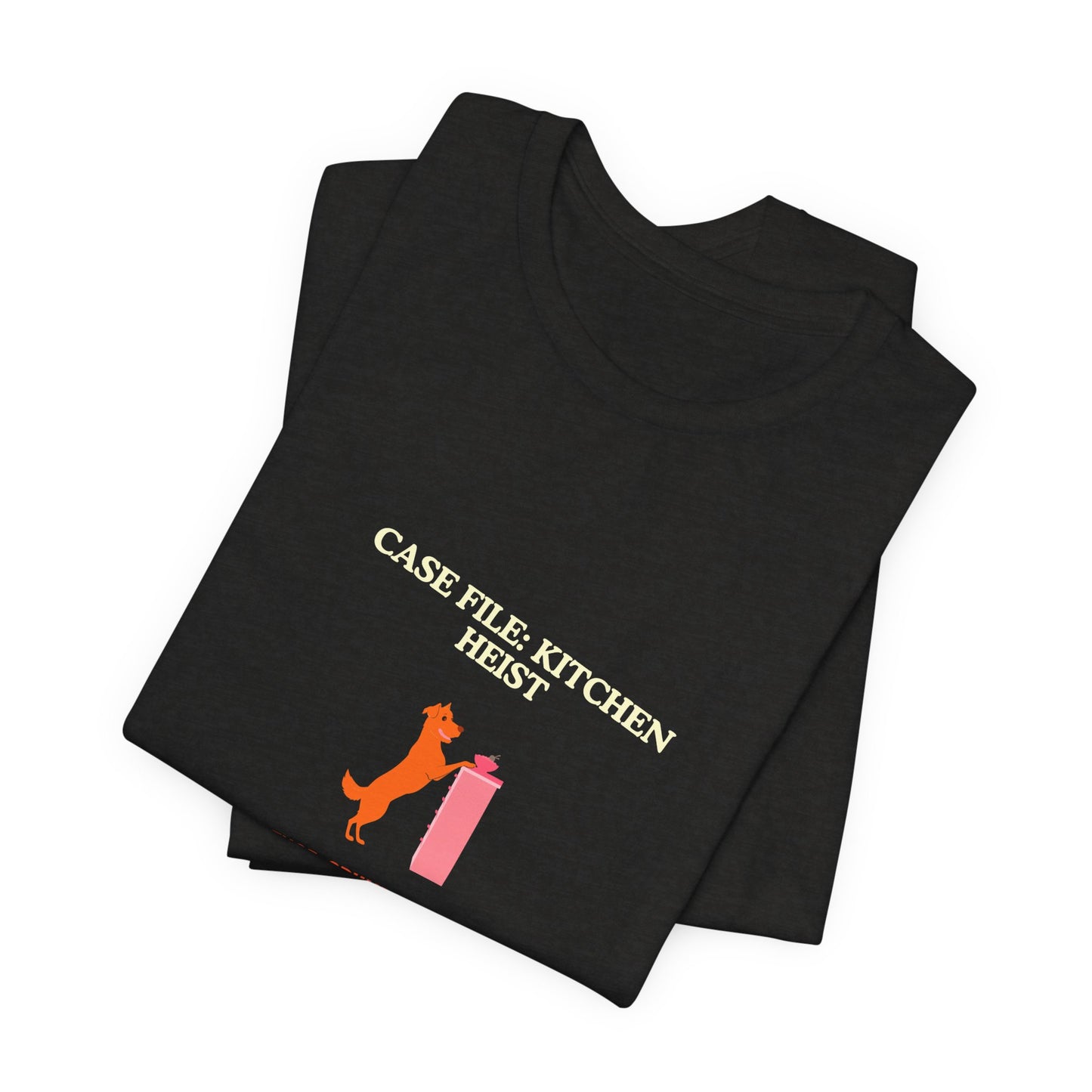 Kitchen Heist T-Shirt – “Case File: Kitchen Heist” Funny Baking Crime Tee