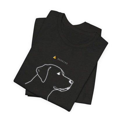 T‑Shirt — "Personal Space Cancelled" Minimal Dog LABRADOR Graphic Tee