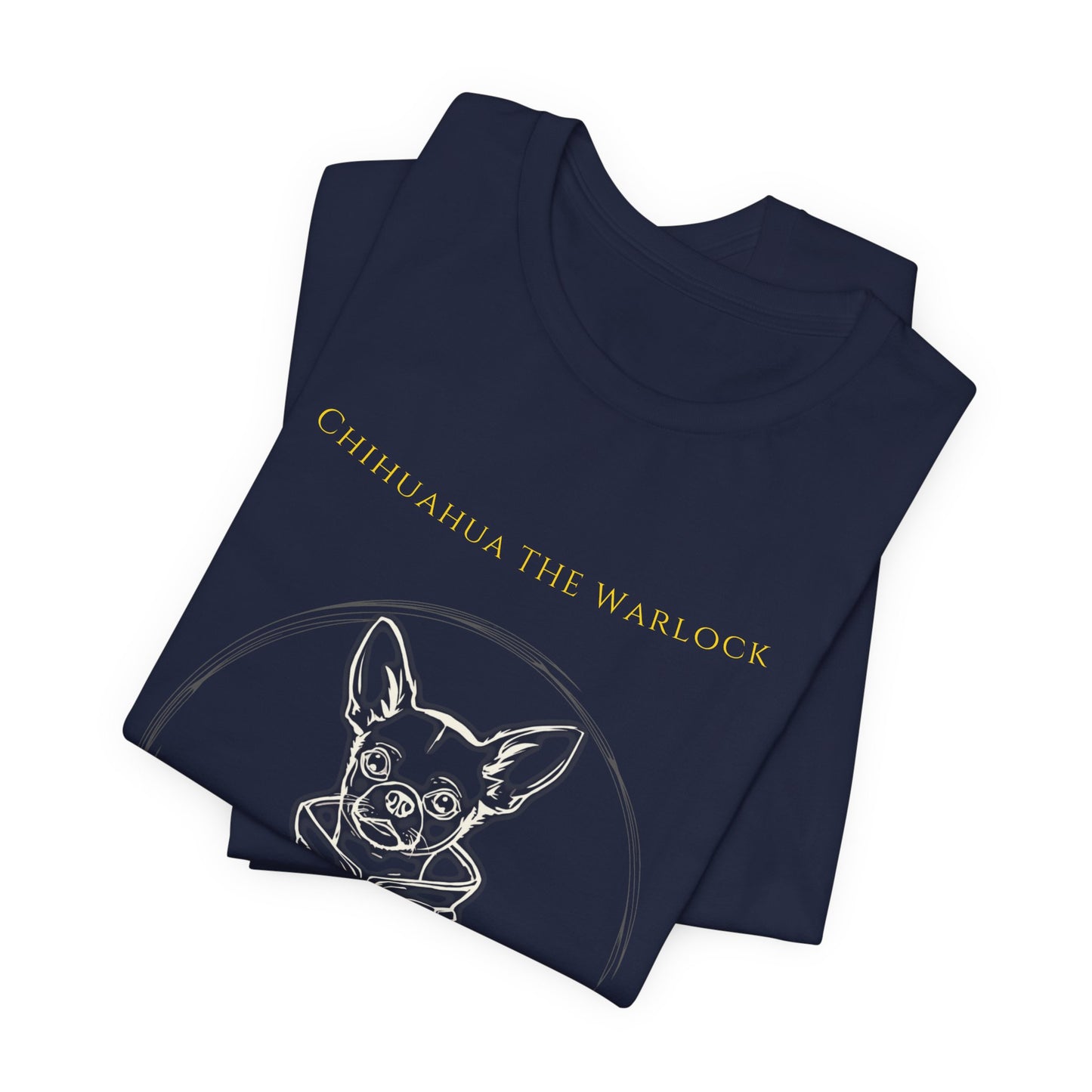 Chihuahua the Warlock Tee — Adventure Awaits Graphic T-Shirt