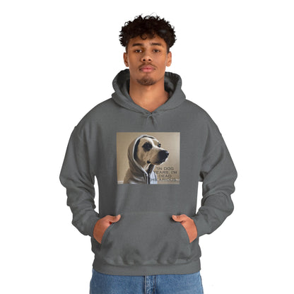 Unisex Heavy Blend™ In dog years Im dead hilarious Hooded Sweatshirt - Sniff Waggle And Walk