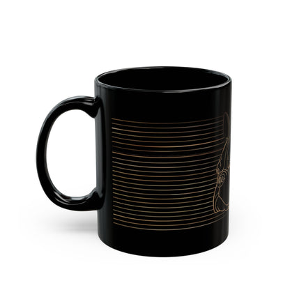 French Bulldog mug shown in hand