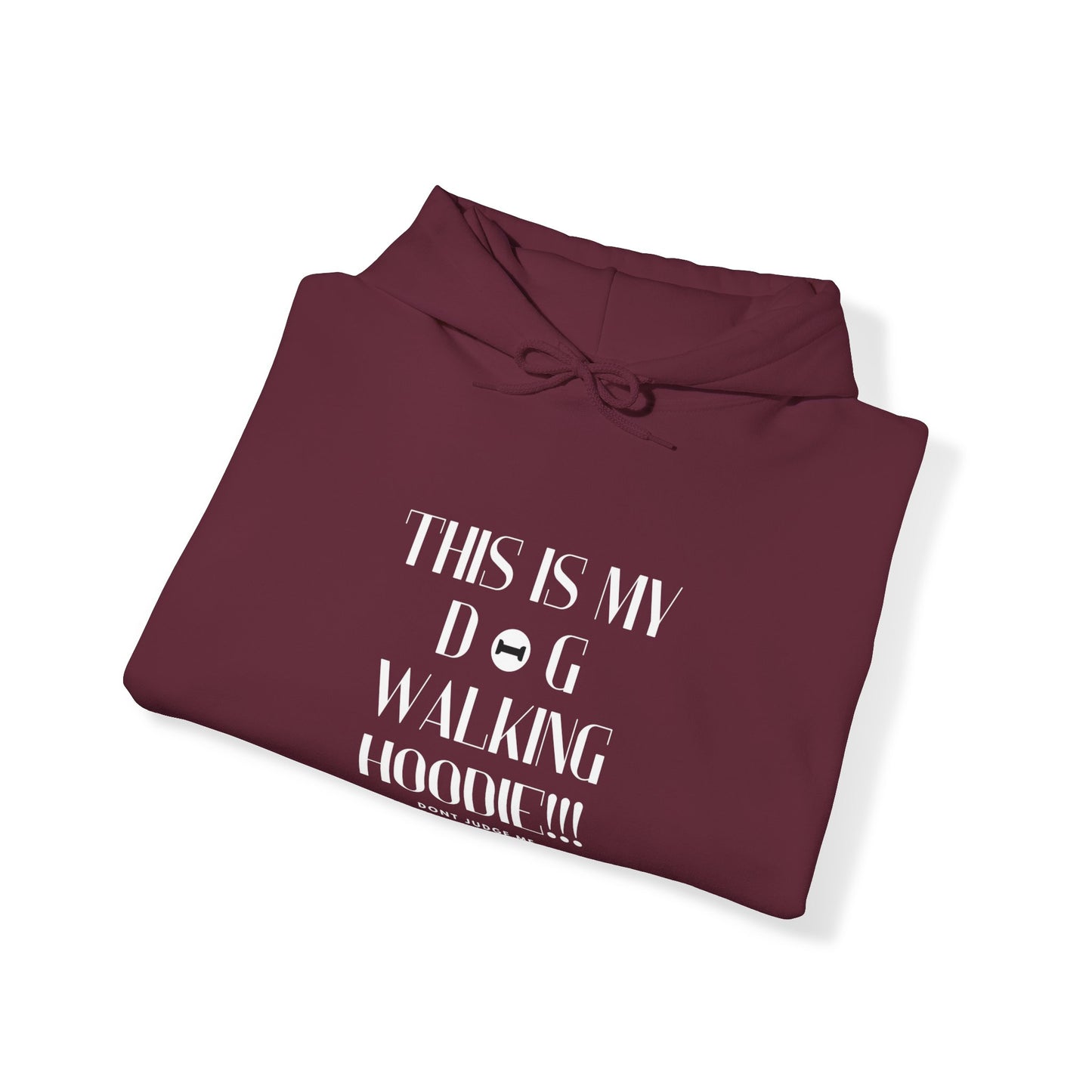 Unisex Heavy Blend™ "THIS IS MY DOG WALKING HOODIE" Hooded Sweatshirt - Sniff Waggle And Walk