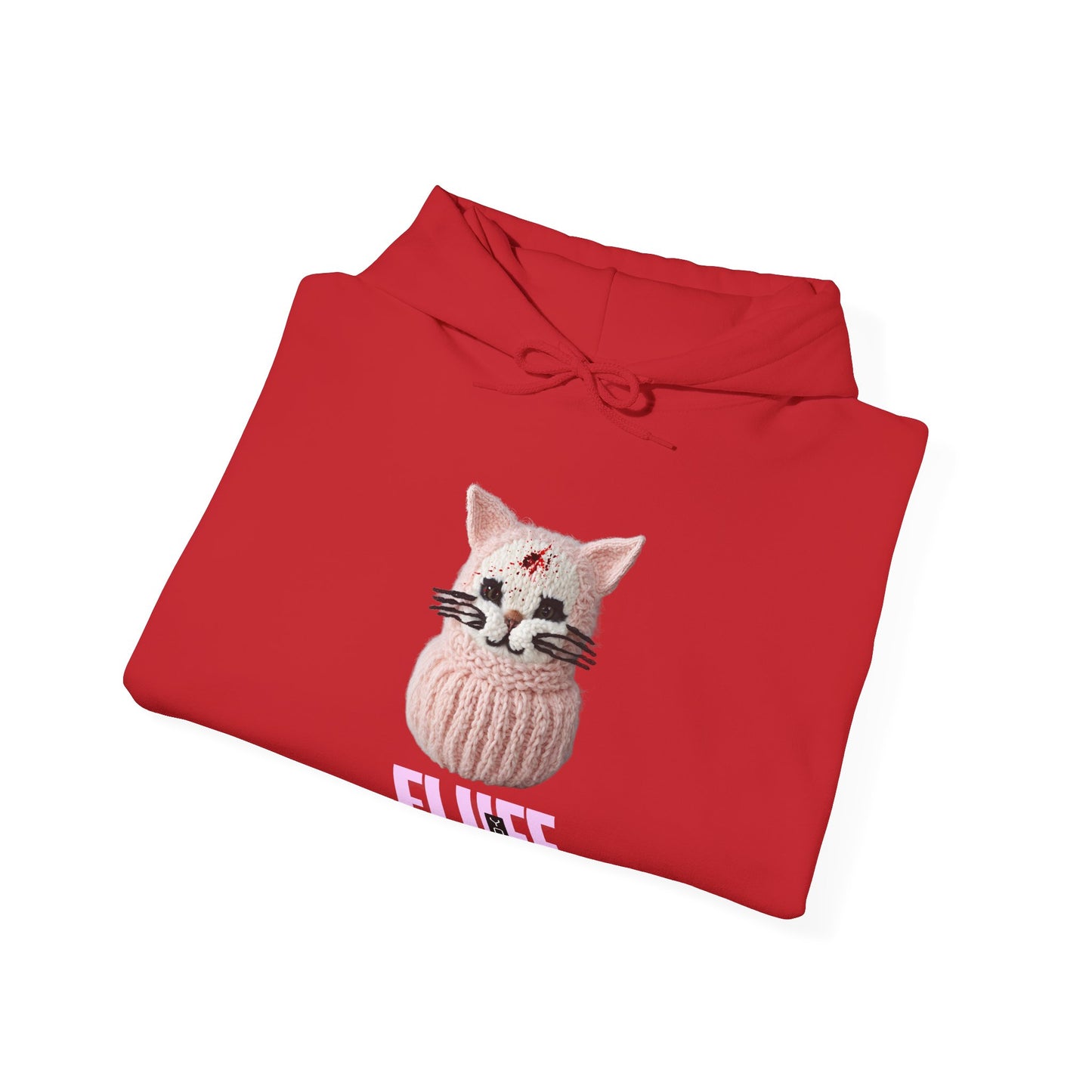 Fluff You Knitted Cat Hoodie – Cozy, Cute, and Full of Attitude 😺💬-Sniffwaggleandwalk™